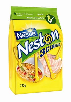 Cereal Nestl Neston 3 cereais 240g sachet